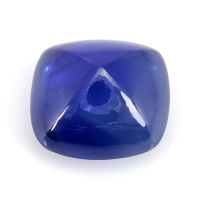 2.28 Ct. Blue Cabochon Sapphire from Ceylon (Sri Lanka) Video