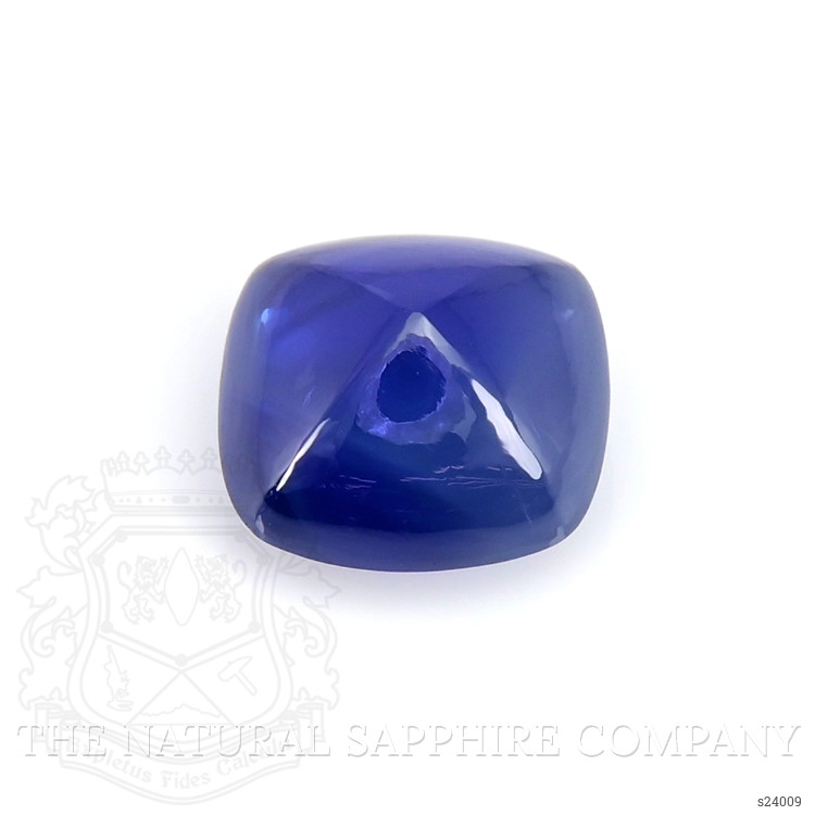 2.28 Ct. Blue Cabochon Sapphire from Ceylon (Sri Lanka)