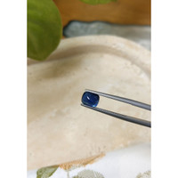 2.02 Ct. Blue Cabochon Sapphire from Ceylon (Sri Lanka) Life Style