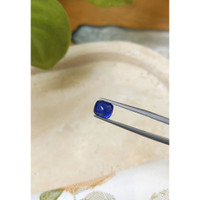 2.21 Ct. Blue Cabochon Sapphire from Ceylon (Sri Lanka) Life Style