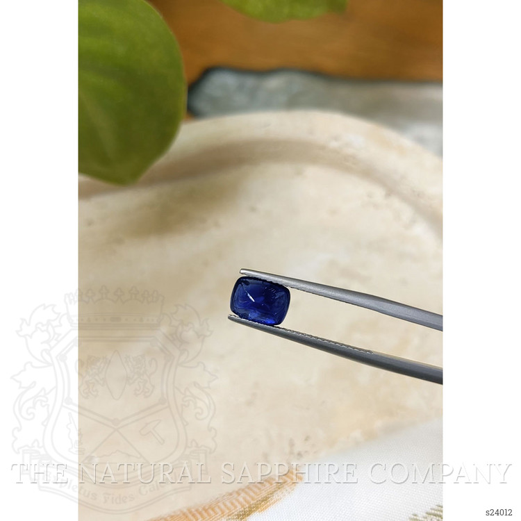 2.59 Ct. Blue Cabochon Sapphire from Ceylon (Sri Lanka)