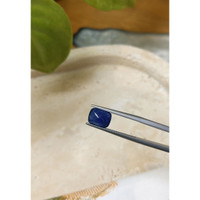 2.90 Ct. Blue Cabochon Sapphire from Ceylon (Sri Lanka) Life Style