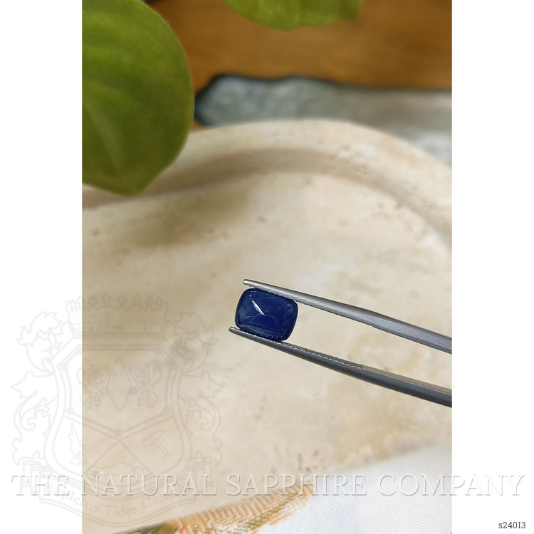2.90 Ct. Blue Cabochon Sapphire from Ceylon (Sri Lanka)