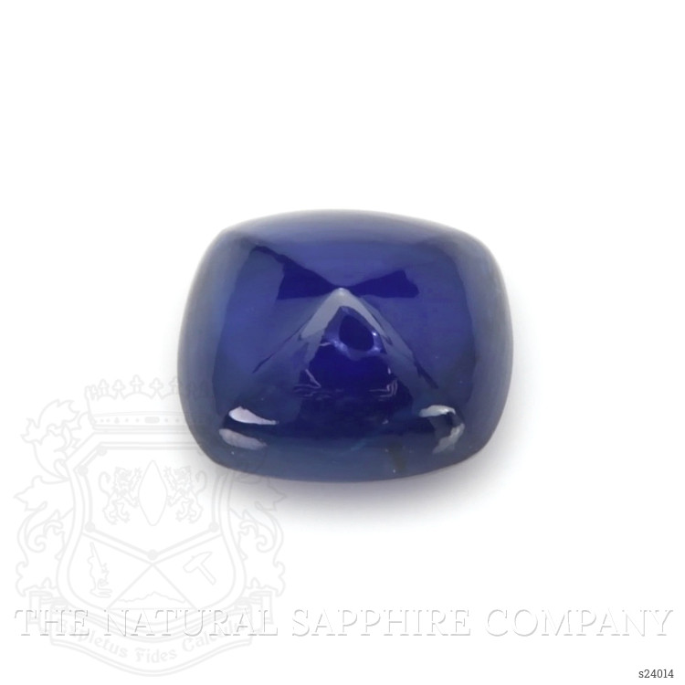2.55 Ct. Blue Cabochon Sapphire from Ceylon (Sri Lanka)