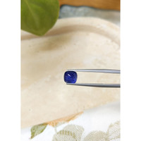 2.55 Ct. Blue Cabochon Sapphire from Ceylon (Sri Lanka) Life Style