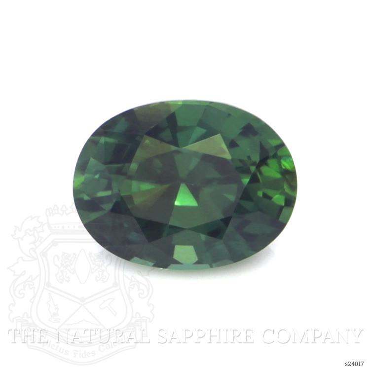 1.23 Ct. Green Sapphire from Ceylon (Sri Lanka)