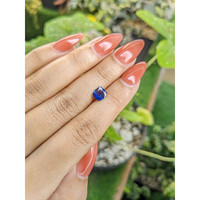 1.10 Ct. Blue Sapphire from Ceylon (Sri Lanka) Life Style