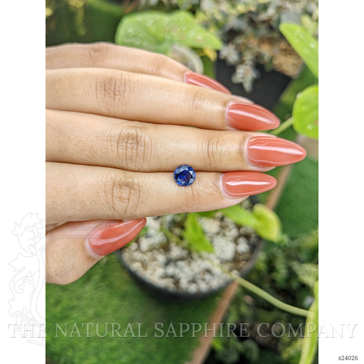 1.59 Ct. Blue Sapphire from Ceylon (Sri Lanka)