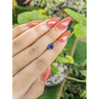 1.29 Ct. Blue Sapphire from Ceylon (Sri Lanka) Life Style
