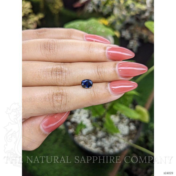 1.53 Ct. Blue Sapphire from Ceylon (Sri Lanka)