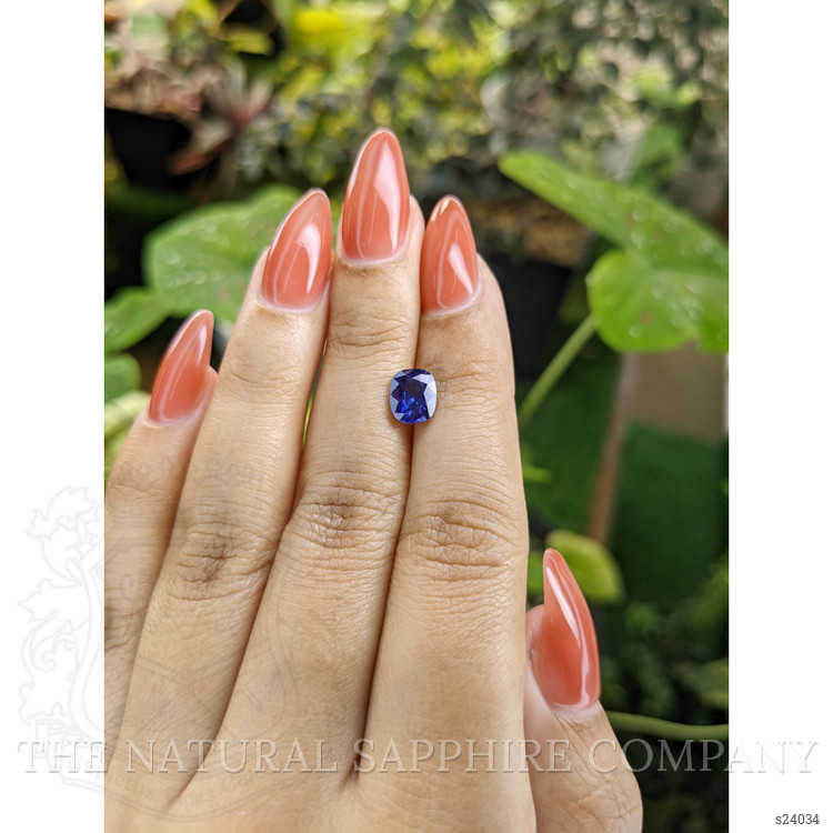 1.77 Ct. Color Change Sapphire from Ceylon (Sri Lanka)