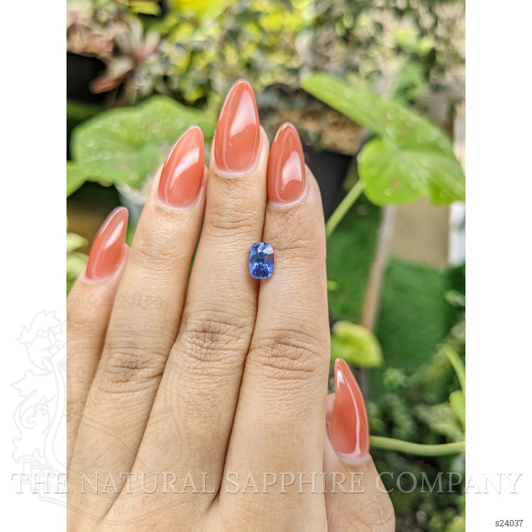 1.61 Ct. Blue Sapphire from Ceylon (Sri Lanka)