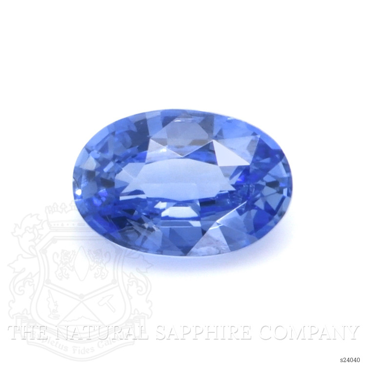 0.91 Ct. Blue Sapphire from Ceylon (Sri Lanka)