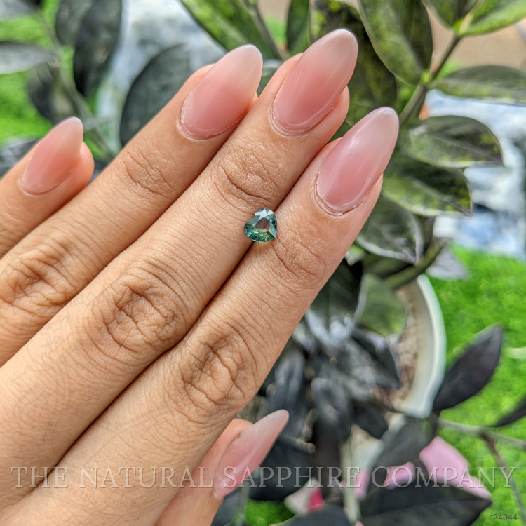 1.02 Ct. Bluish Green Sapphire from Africa