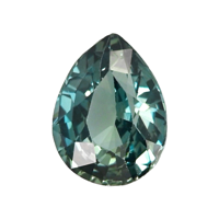 1.06 Ct. Bluish Green Sapphire from Africa Video