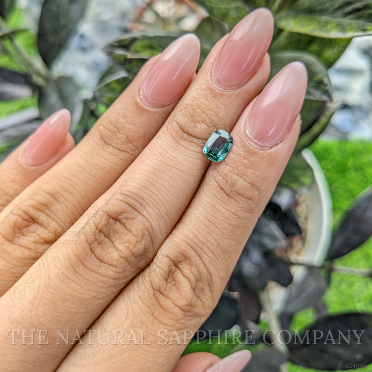 1.09 Ct. Bluish Green Sapphire from Africa