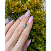 2.01 Ct. Bluish Green Sapphire from Africa Life Style