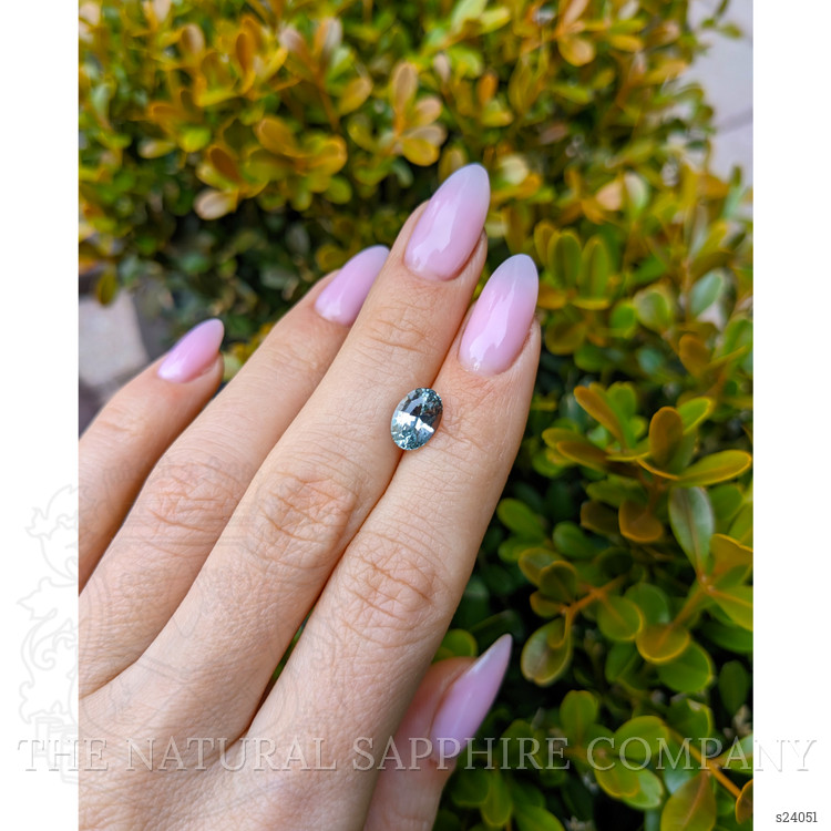 2.01 Ct. Bluish Green Sapphire from Africa