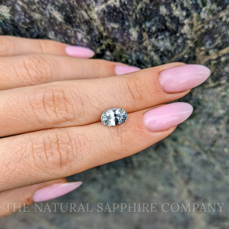 2.01 Ct. Bluish Green Sapphire from Africa