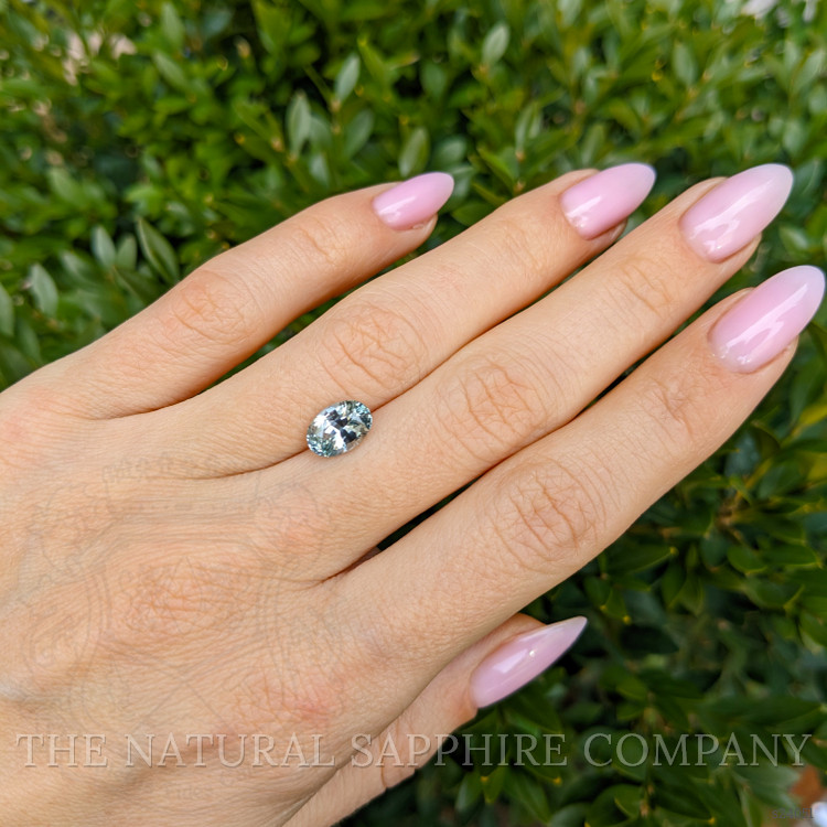 2.01 Ct. Bluish Green Sapphire from Africa