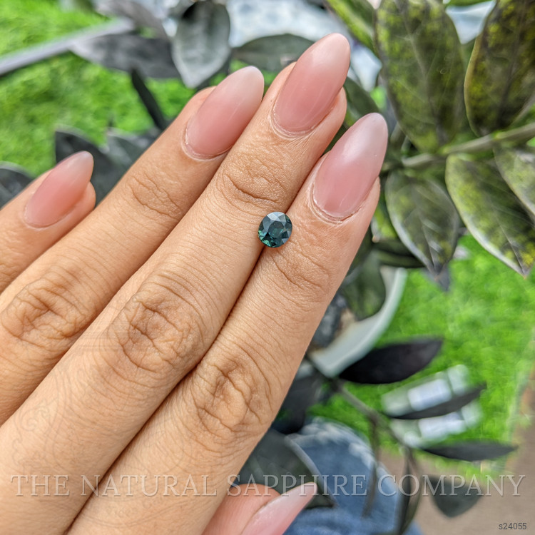 1.17 Ct. Bluish Green Sapphire from Africa