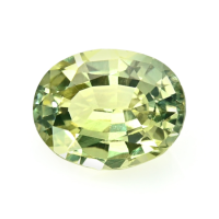 1.46 Ct. Yellowish Green Sapphire from Madagascar Video