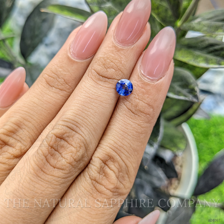 1.10 Ct. Bi Color Sapphire from Ceylon (Sri Lanka)
