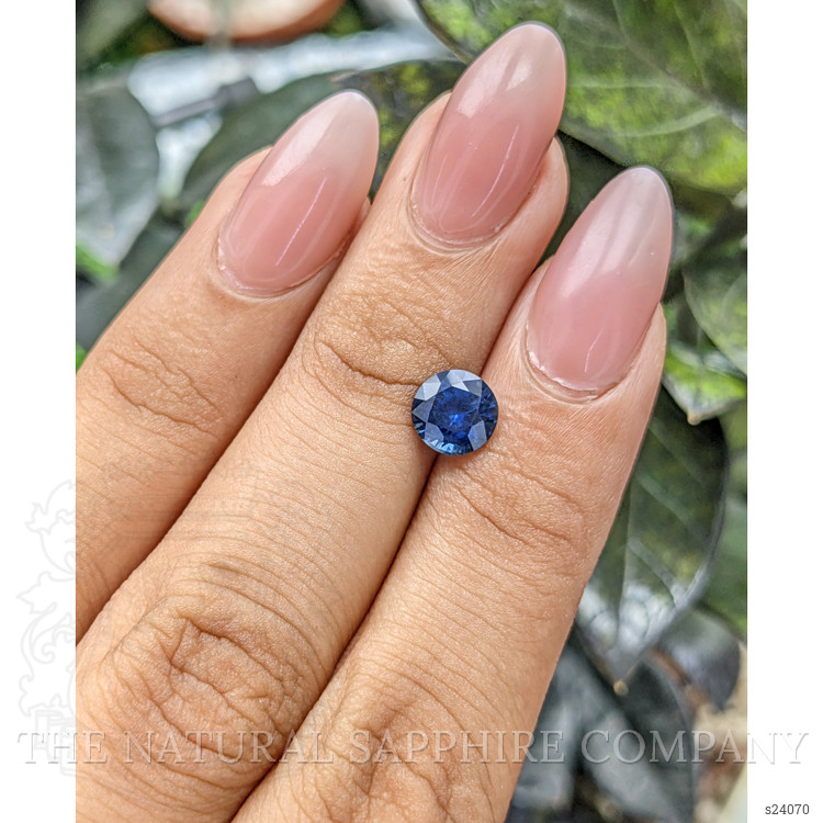 1.82 Ct. Greenish Blue Sapphire from Madagascar
