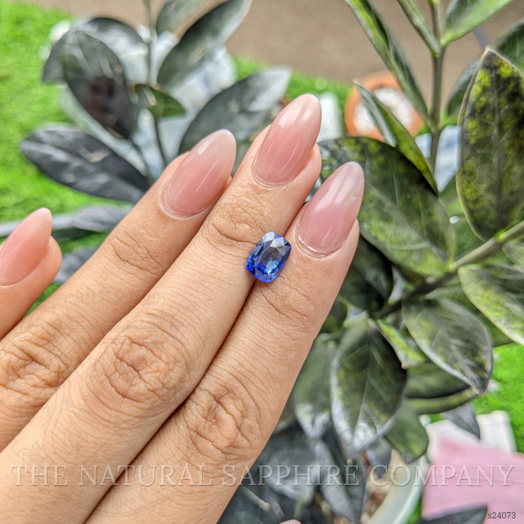 2.54 Ct. Blue Sapphire from Ceylon (Sri Lanka)