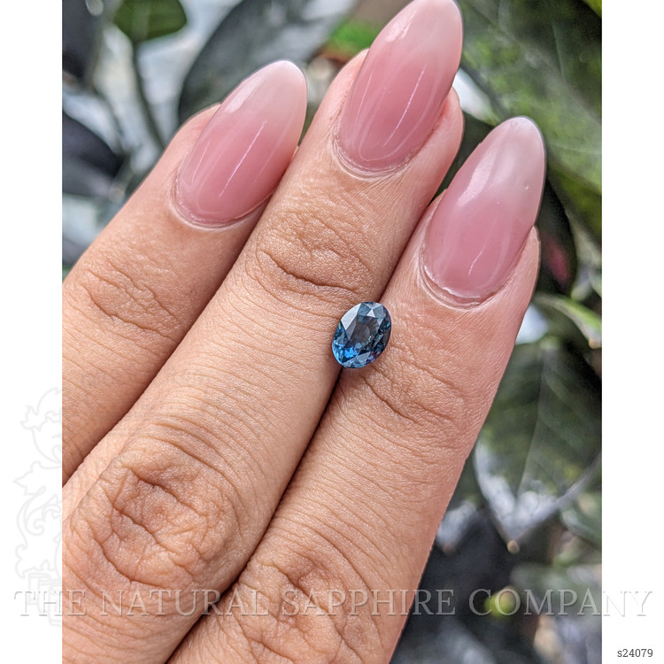 1.32 Ct. Greenish Blue Sapphire from Madagascar