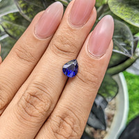 2.54 Ct. Color Change Sapphire from Madagascar Life Style