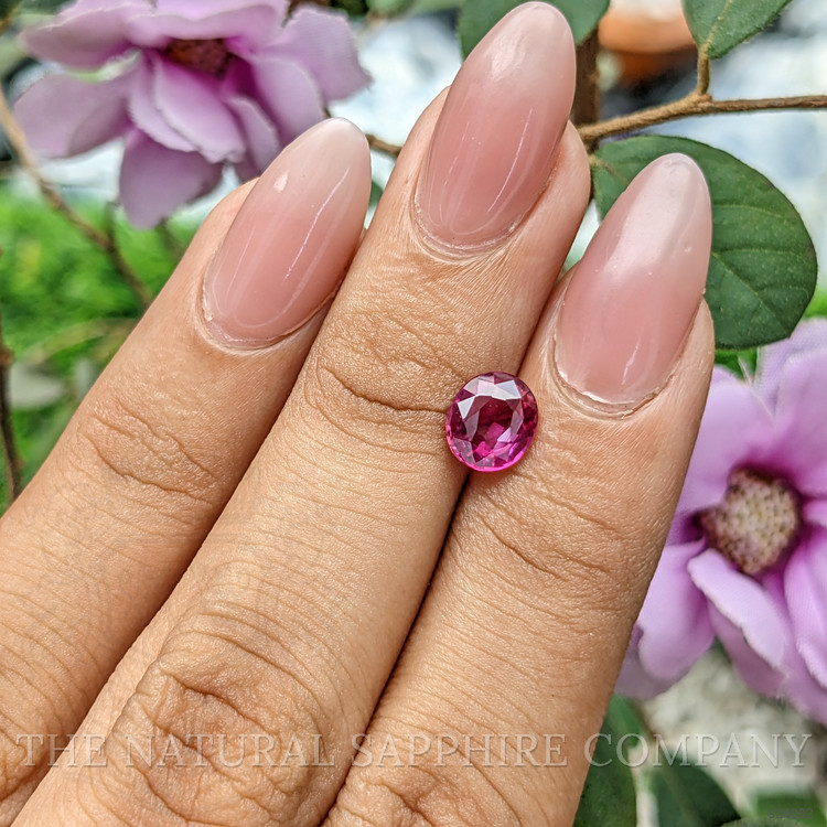 1.58 Ct. Reddish Pink Sapphire from Madagascar