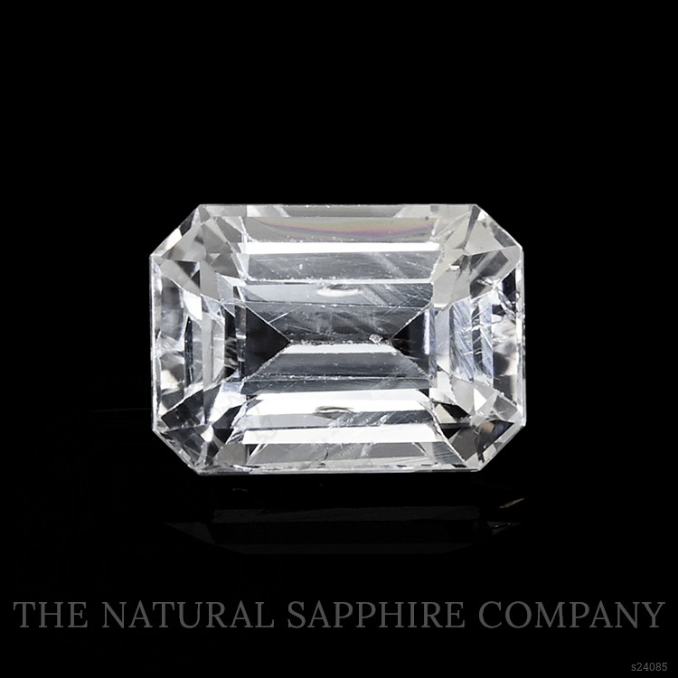 3.35 Ct. White Sapphire from Ceylon (Sri Lanka)