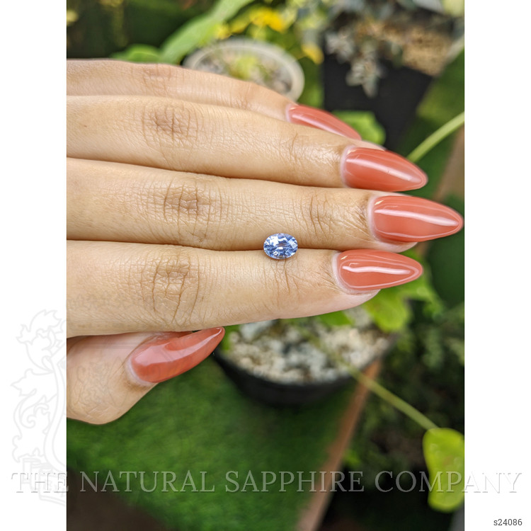 1.00 Ct. Blue Sapphire from Ceylon (Sri Lanka)