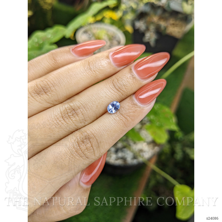 1.00 Ct. Blue Sapphire from Ceylon (Sri Lanka)