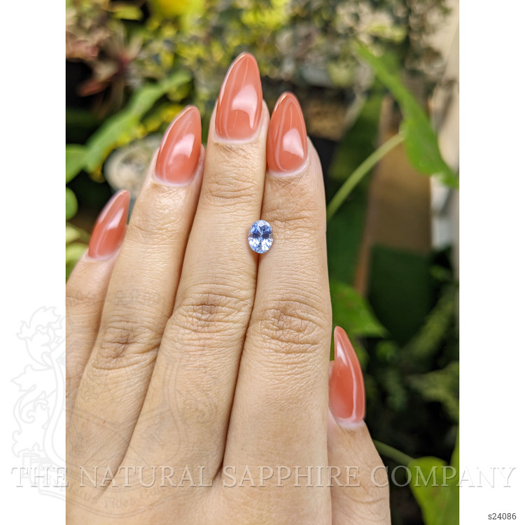 1.00 Ct. Blue Sapphire from Ceylon (Sri Lanka)