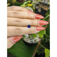 1.03 Ct. Blue Sapphire from Ceylon (Sri Lanka) Life Style
