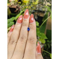 0.73 Ct. Blue Sapphire from Ceylon (Sri Lanka) Life Style