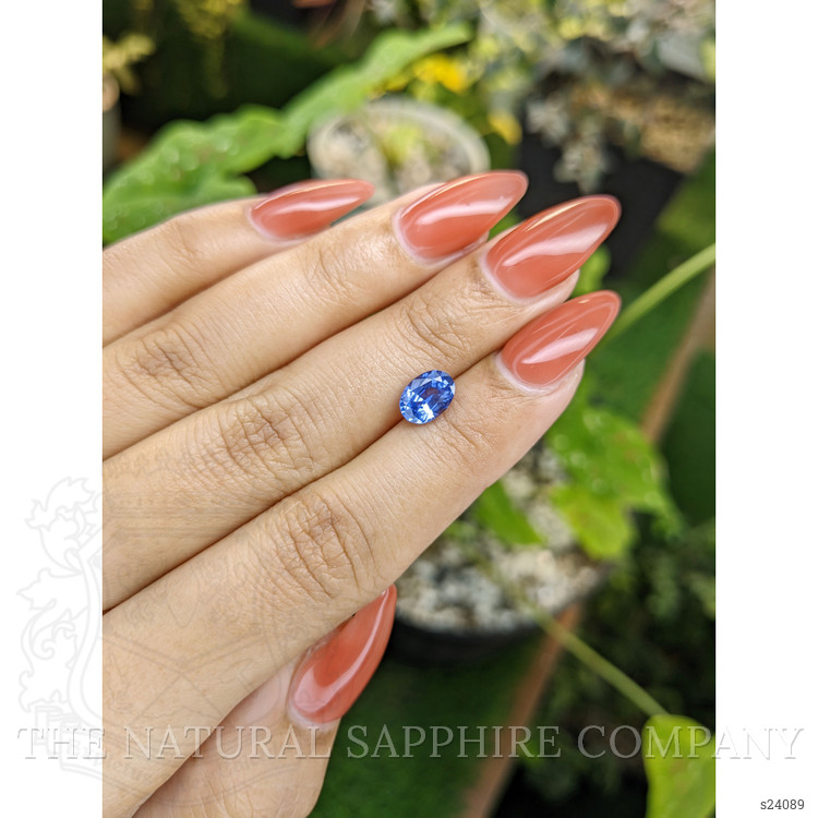 1.41 Ct. Blue Sapphire from Ceylon (Sri Lanka)