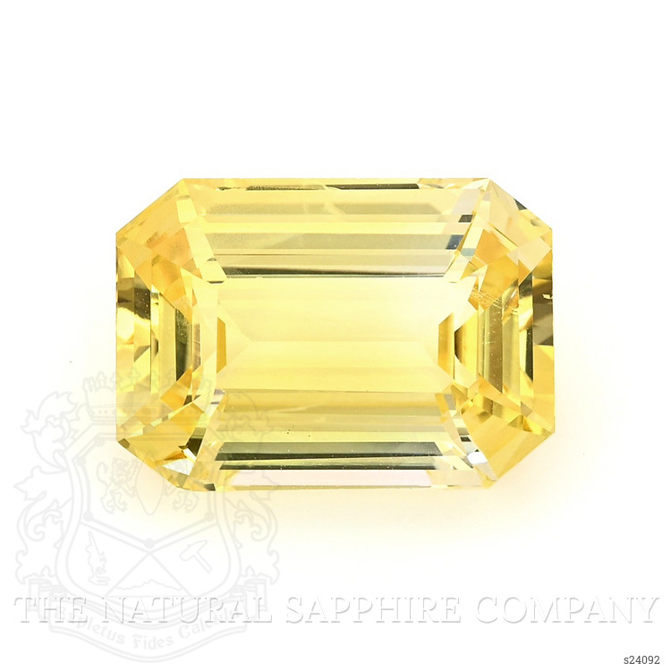 18.62 Ct. Yellow Sapphire from Ceylon (Sri Lanka)