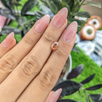 1.07 Ct. Padparadscha Sapphire from Madagascar Life Style