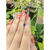 0.86 Ct. Blue Sapphire from Ceylon (Sri Lanka) Life Style