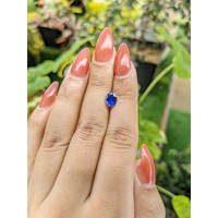 1.15 Ct. Blue Sapphire from Ceylon (Sri Lanka) Life Style