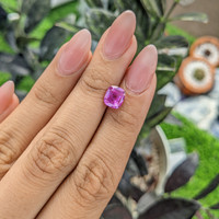 3.06 Ct. Pink Sapphire from Madagascar Life Style