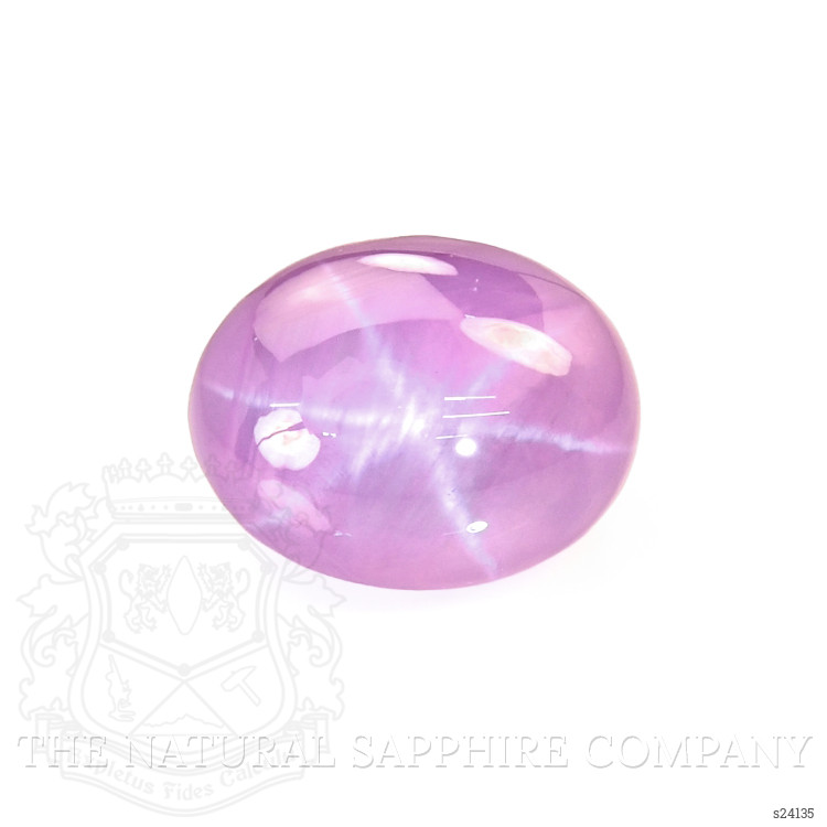 2.82 Ct. Pink Star Sapphire from Ceylon (Sri Lanka)