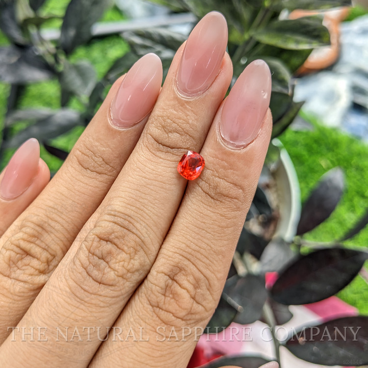 1.01 Ct. Padparadscha Sapphire from Ceylon (Sri Lanka)