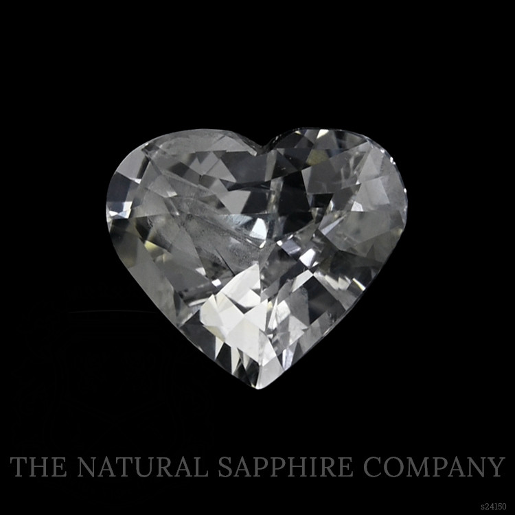 1.32 Ct. White Sapphire from Ceylon (Sri Lanka)
