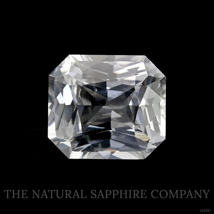 1.28 Ct. White Sapphire from Ceylon (Sri Lanka)