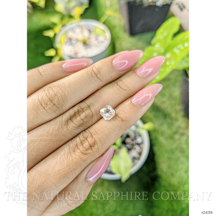 1.66 Ct. Peach Sapphire from Ceylon (Sri Lanka)