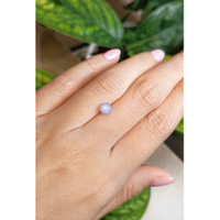 1.26 Ct. Grey Star Sapphire from Burma (Myanmar) Life Style